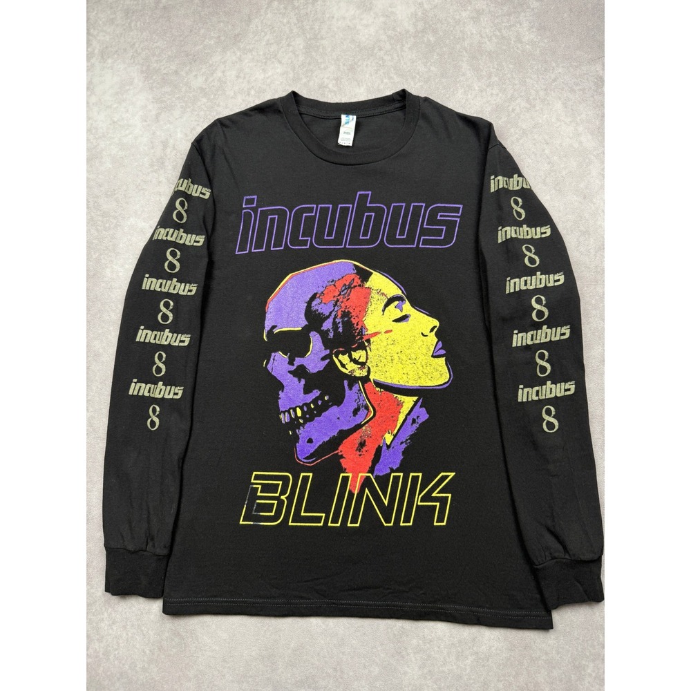 Incubus 20 Years of Make Yourself 2019 Tour Long Sleeve Shirt Black Adult Mens M